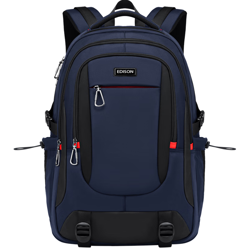 Edison Middle School Student Backpack with Spine Protection, Weight Reduction, Large Capacity, Water-Resistant for Junior High And High School Students, Travel Backpack K052-1