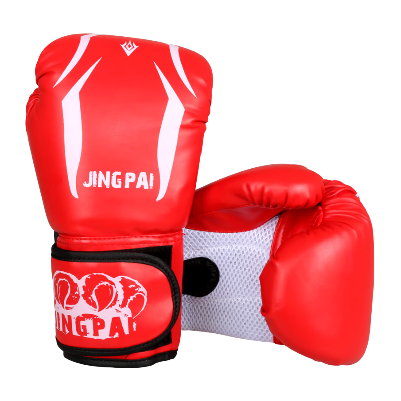 Jingpai Adult Boxing Gloves, Sanda Fighting Gloves, Punching Bag Gloves, Combat Boxing Gloves, Unisex