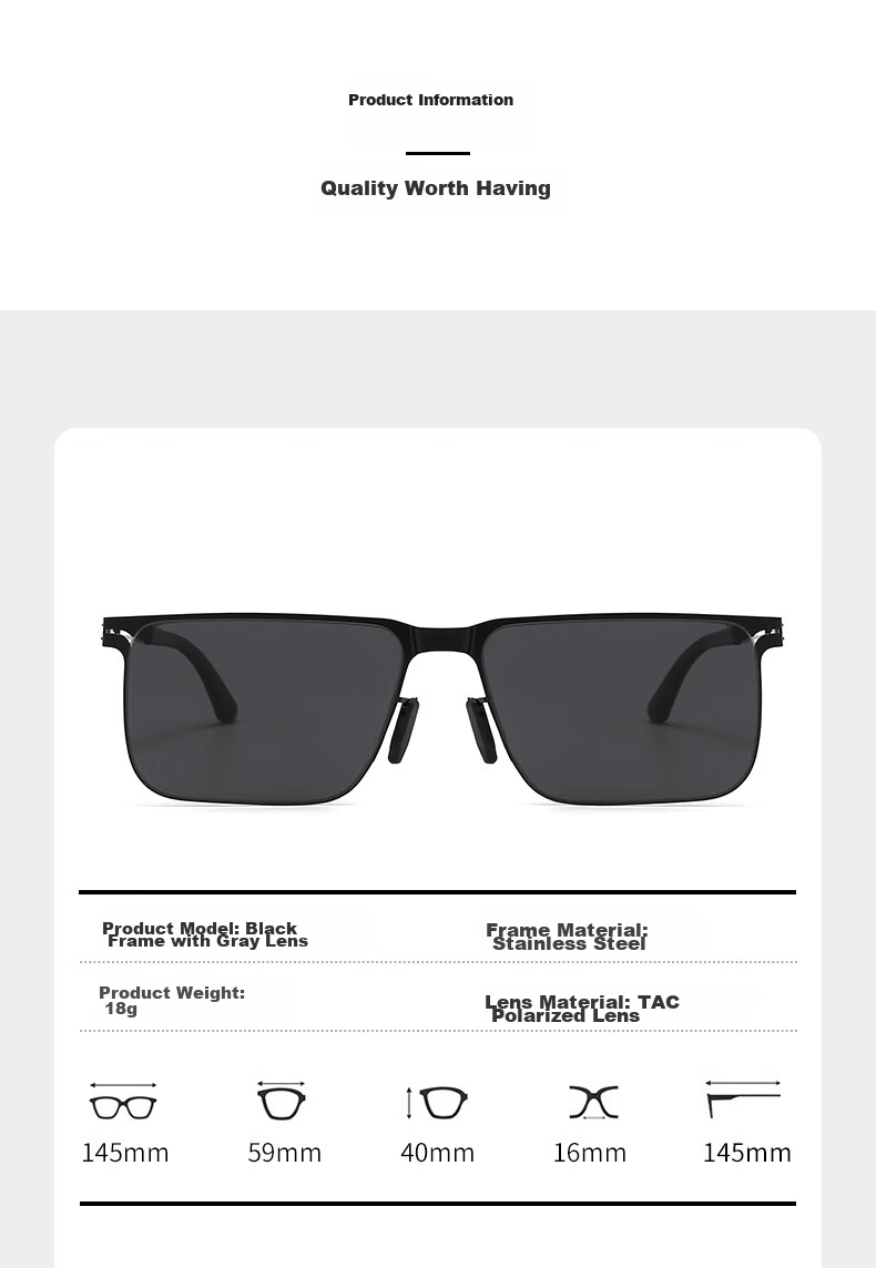 Boliliangpin High-Definition Sunglasses for Men, Driving Goggles, Car Sunglasses, Anti-Blue Light Photochromic Lenses, Yellow Photochromic Lenses 5