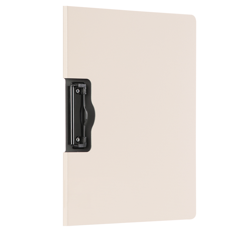 Deli A4 Landscape Folding Clipboard, Conference Folder, Thickened Hard File Folder, Poetry Recitation Contract Clipboard, Exam Paper Storage Folder, 5011 White