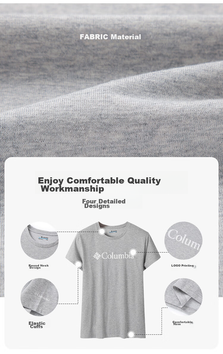 Columbia Women's Short Sleeve T-Shirt 26 Summer Outdoor Omni-Wick Quick-Dry Top XR8695 348 XL 3