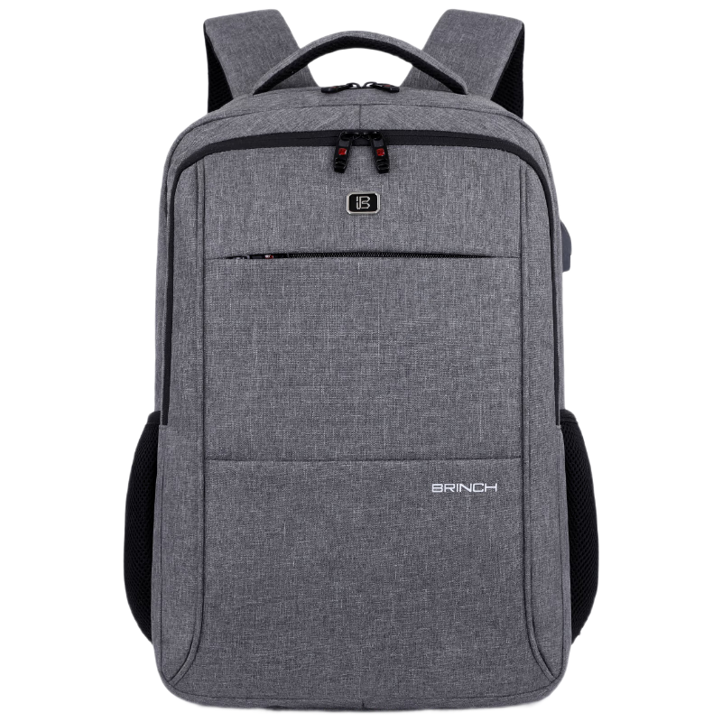 BRINCH Laptop Backpack, 15.6/16 Inch, Shockproof And Water-Resistant, for Business Trips, Travel, Commuting, Large Capacity
