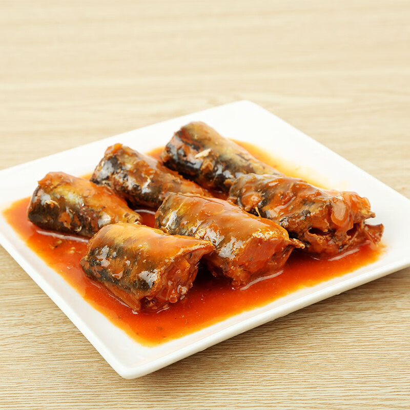 MALING上海梅林 茄汁沙丁鱼 深海鱼肉海鲜罐头425g 中华老字号