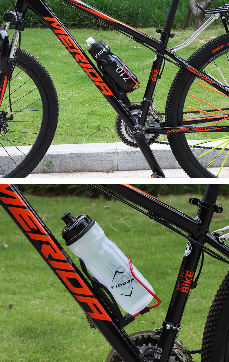 BIKEBROS Mountain Bike Water Bottle, Road Cycling Hydration Cup, Portable Fitness Running Sports Bicycle Outdoor Travel Large Capacity Water Bottle 13