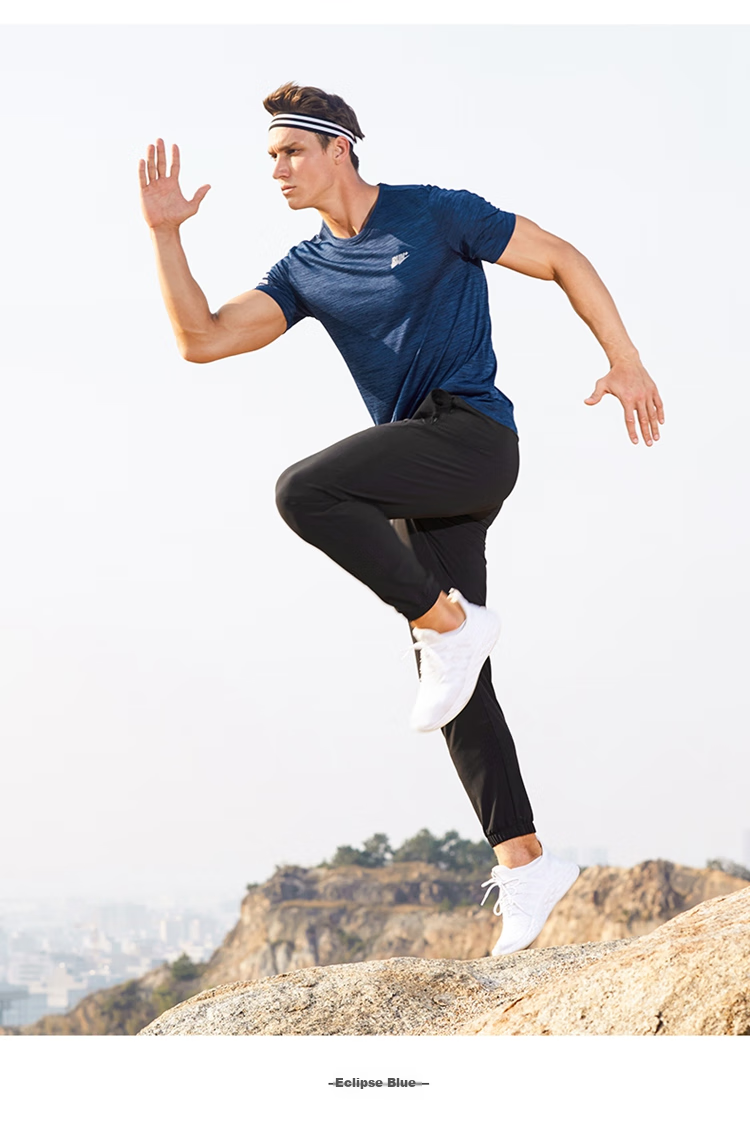Jordan Men's Short Sleeve T-Shirt Thin Quick-Dry Sports Round Neck Ice Silk Casual Running Fitness Top 14
