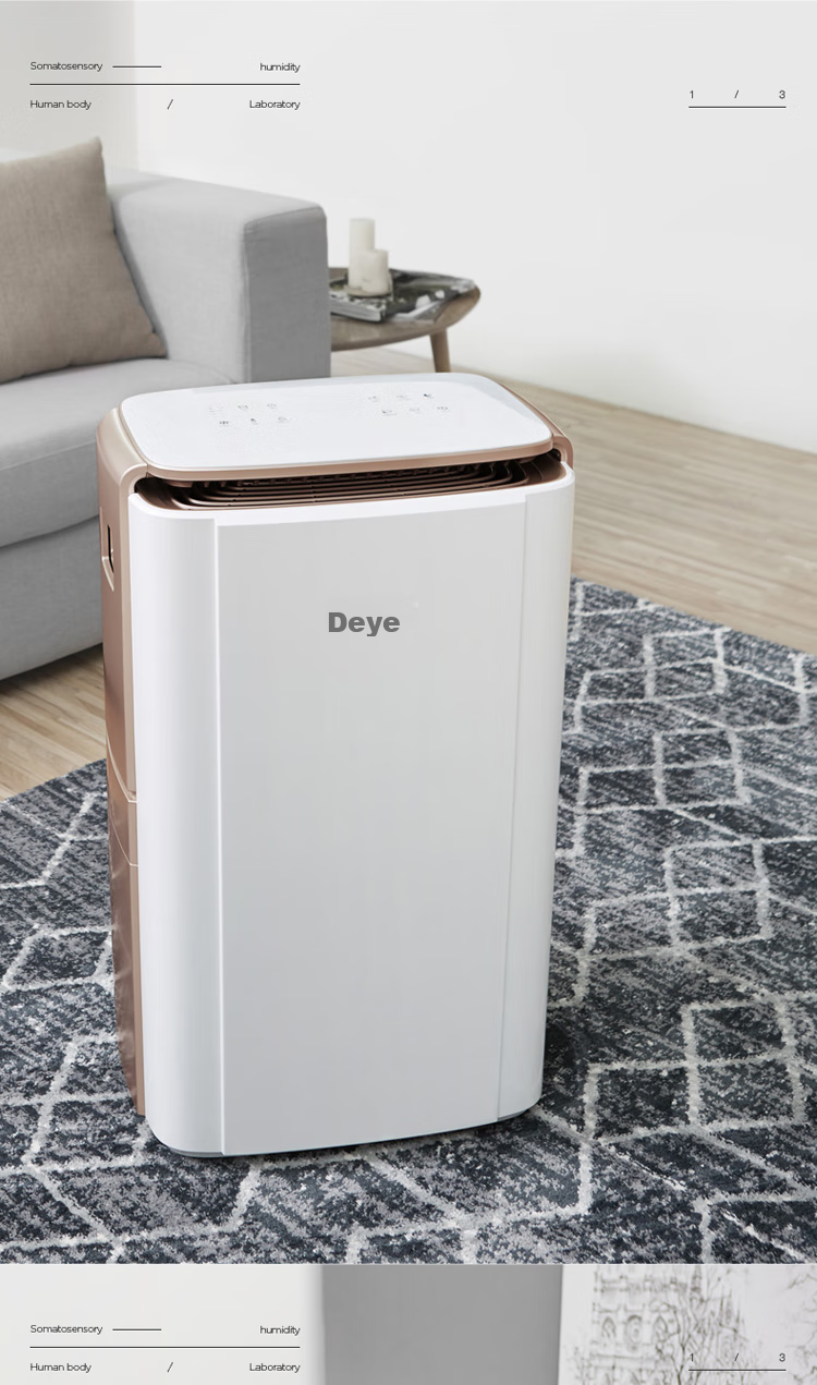 Deye Dehumidifier 60L/Day Home Basement Villa Clothes Drying Inverter Air Purifier Formaldehyde Removal V60Max 11