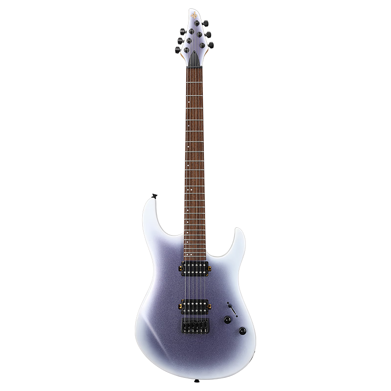 DONNER DMT-100 Electric Guitar ST Heavy Metal Rock Instrument Adult Beginner Intermediate Purple White Gradient