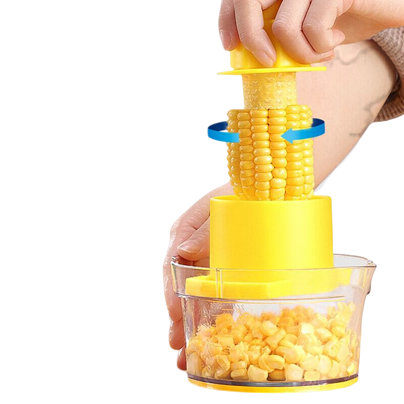 Baijie Multifunctional Corn Peeler Stainless Steel Corn Kernel Remover