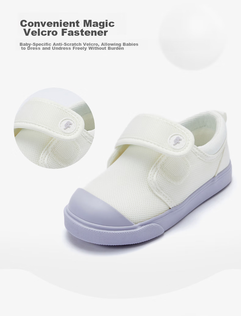 DAVE & BELLA Children's Boys Kindergarten Sneakers Spring Girls Toddler Shoes 2024 Soft-Soled Breathable Kids' Shoes 2