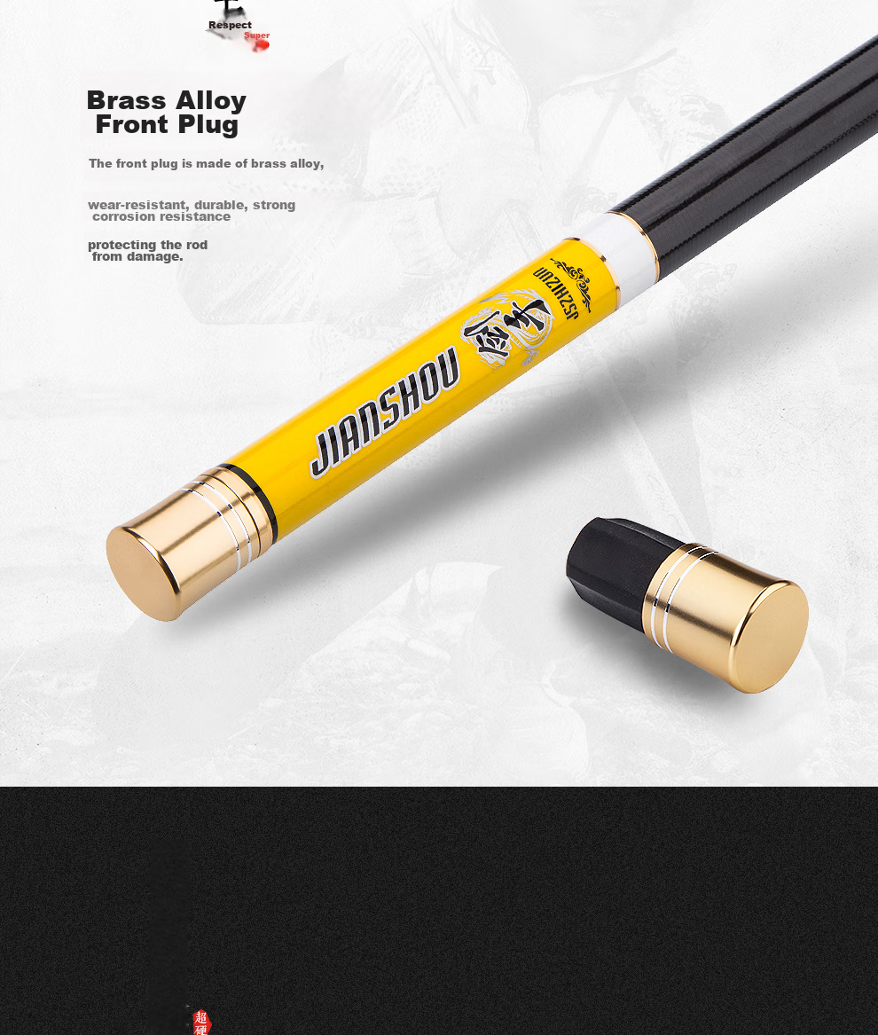 GW Fishing Rod Jian Shou Zhen Xun 7.2 Meters Strong And Durable 28-Section All-Purpose Big Fish Rod Ultra-Light Ultra-Hard High Carbon Steel Platform Fishing Rod 8