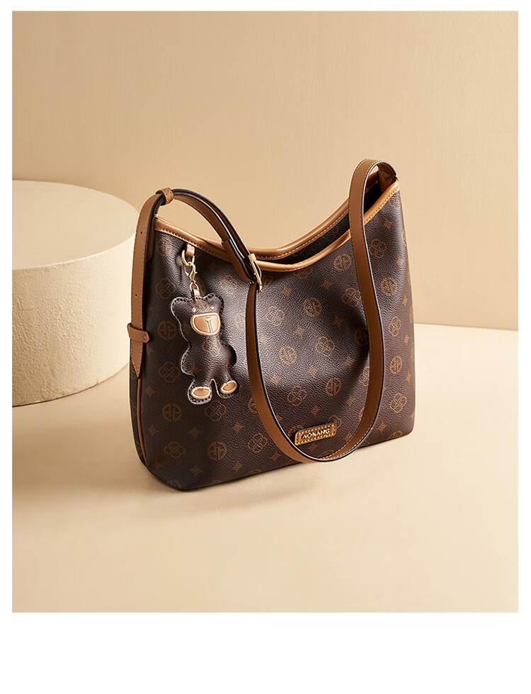 Aokang Women's Handbag, Trendy Hobo Underarm Bucket Bag, Light Luxury Crossbody Shoulder Bag, Birthday And Mother's Day Gift for Girlfriend Or Wife 4