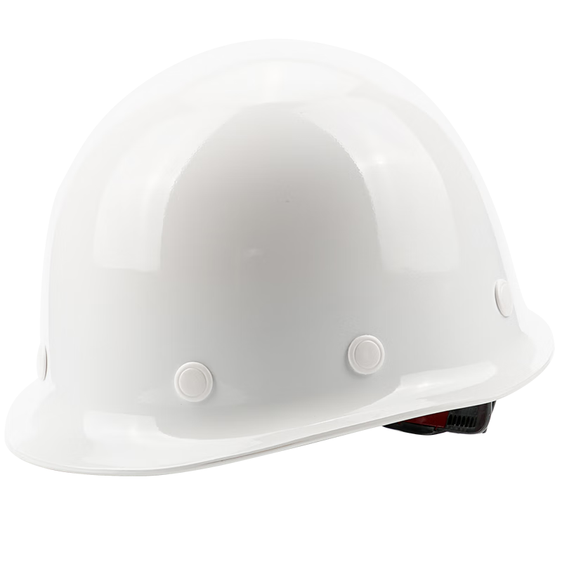 Shunxuan Fiberglass Safety Helmet New National Standard Anti-Smash Breathable High-End Construction Site Safety Helmet for Engineering Leaders White SHX-B2