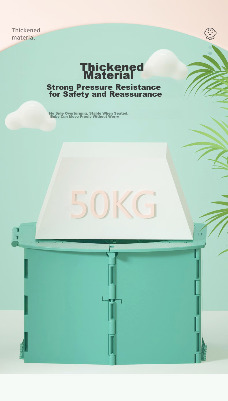 BWNK Portable Folding Toilet for Children, Travel Potty Chair for Infants And Toddlers, Baby Toilet Seat for Boys And Girls 8