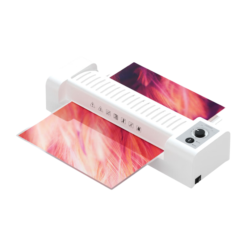 Deli A3/A4 Home And Office Laminator, Six Adjustable Settings, Automatic Film Feed And Retraction, for Photos And Documents, Cold Laminating/Hot Laminating, Gray 3892