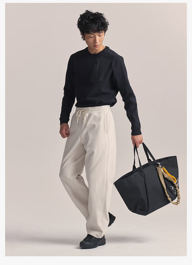 JD Original F4 Series Fleece Pants, High-Elastic Fleece-Lined Trousers for Women, Winter New Year Clothing, Cream Color, Size S 10
