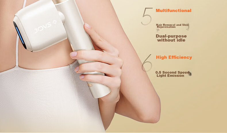 JOVS Glorious Sapphire Ice Point Hair Removal Device JR5E for Men And Women, Home Use Hair Shaver for Face, Armpits And Private Areas, Gift for Wife Or Girlfriend 7