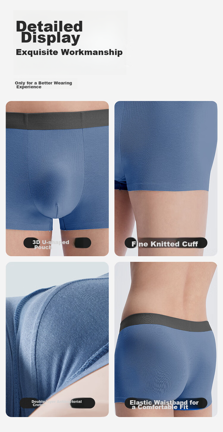 MiiOW Disposable Underwear for Men, Boxer Briefs, Sterilized Daily-Use Travel Supplies, Outdoor Tourism, Hotel Stays, Business Trips, 2XL 13