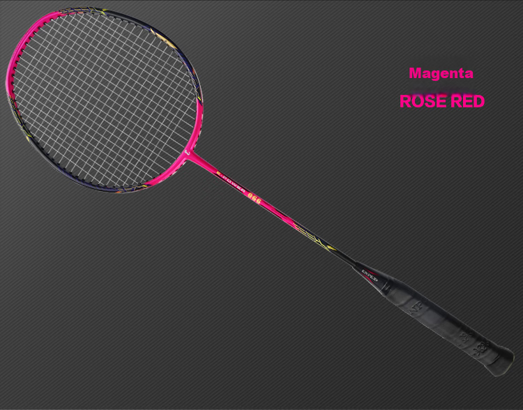 ENPEX Badminton Racket Set, Fashionable Couple's Pair Rackets, Carbon Composite Racket, 2-Piece Set E-POWER066 with Grip Tape 13