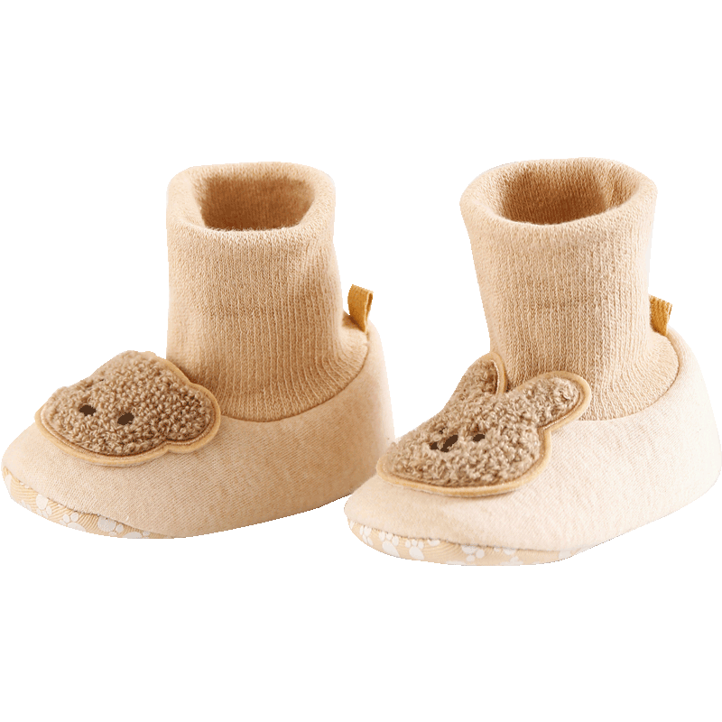 LAXIALIYA Baby Shoes Infant Girls Walking Shoes Toddler Socks Pre-Walking Cotton Shoes Boys High-Top Spring Autumn Winter 0-6-12 Months
