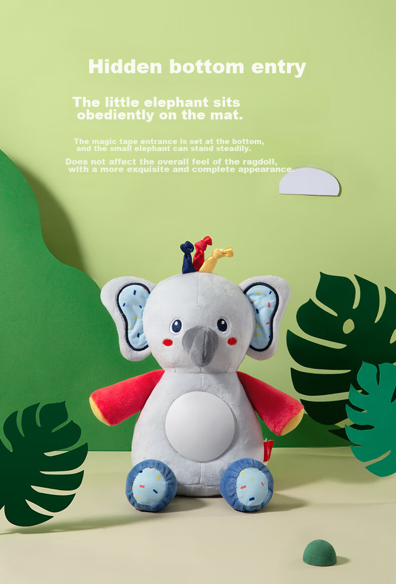 Beienshi Baby Toys, Newborn Toys for 0-6 Months, Sleep Aid, Sound And Light Soothing Doll - Beileike Xiang WW03 8