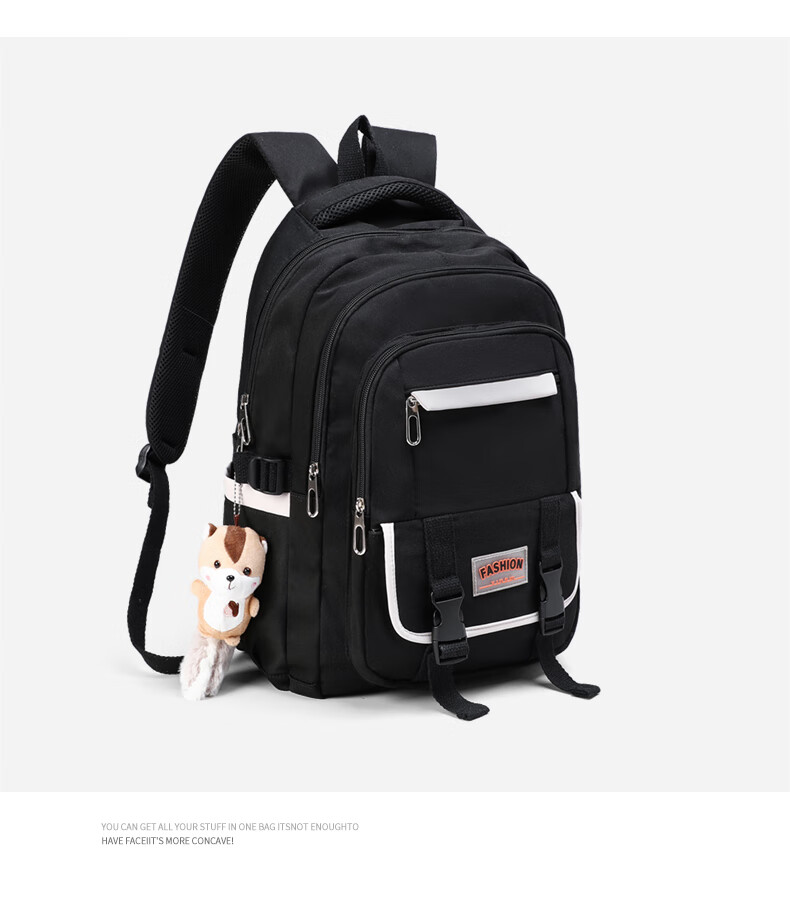 Aiqinghai Backpack, Large Capacity Schoolbag for College Students, Middle And High School Students, Elementary School Students, Spine Protection Laptop Bag for Grades 4-6 11