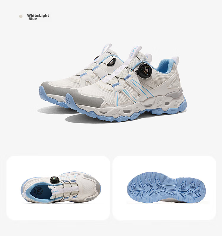 CAMEL Outdoor Hiking Shoes for Women, Breathable Mesh Upper, Wear-Resistant Non-Slip Professional Trekking Shoes F24B693029 20