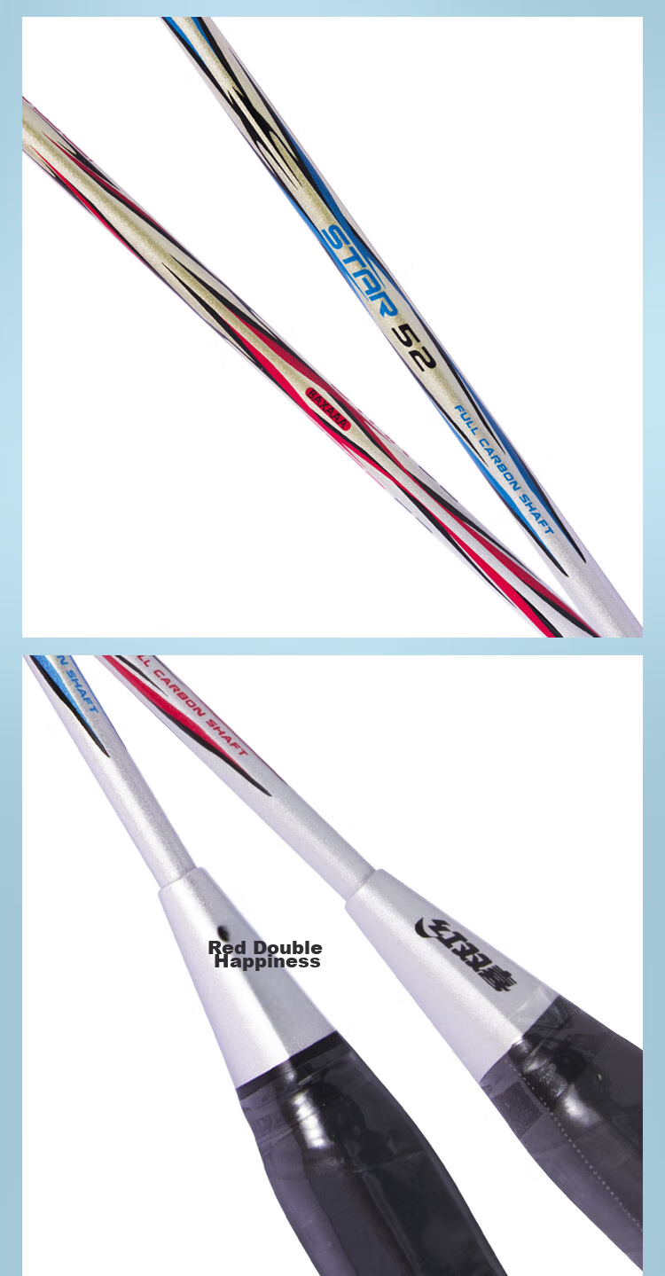 DHS Badminton Racket, One-Piece Advanced Competition Racket, Pre-Strung EG402 13