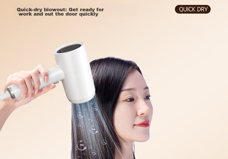 AUX Hair Dryer, Home Use, Negative Ion Blue Light Hair Protection, Non-Damaging Electric Blower, 1800W High Power Quick-Drying Hair Dryer, Portable Dorm Hair Dryer 37