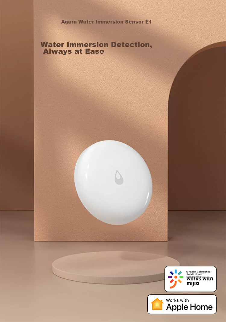 Aqara Water Leak Sensor, Water Detection Alarm, Mijia HomeKit Linkage Gateway, 2-Year Battery Life 3
