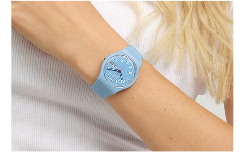 Swatch Swiss Watch, Gent Series, Exam Watch for Middle And High School Students, Men's Quartz Watch, Graduation Gift, Dark Line Patter 7
