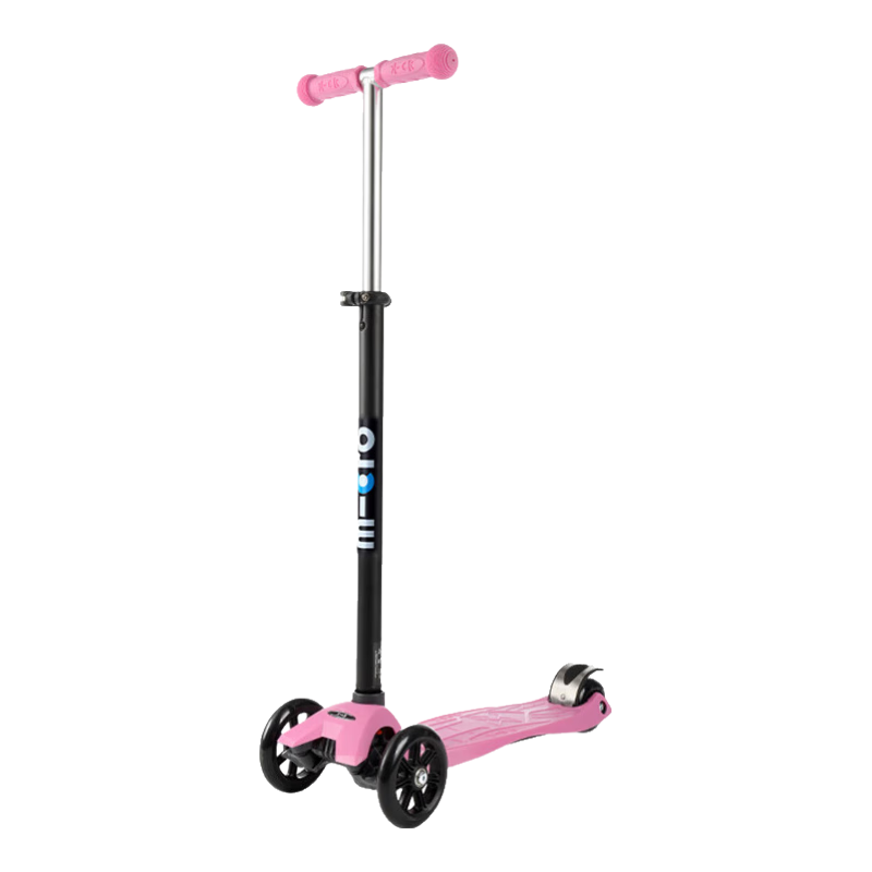 Micro Maiguo Children's Scooter for Ages 6-12, Big Kids' Kick Scooter, Roller Skateboard for 10-Year Children, Pink Color