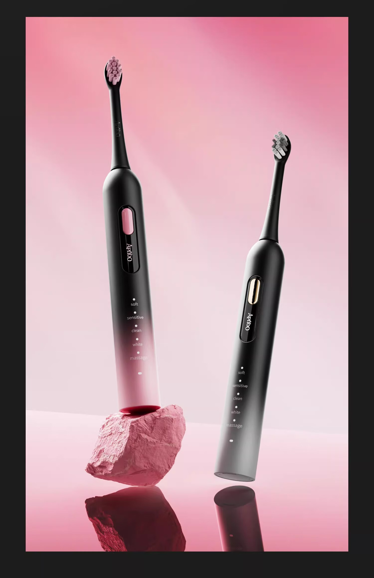 ApiYoo TB-1 Adult Electric Toothbrush with Sonic Vibration, Deep Cleaning, Soft Bristles, Gum Protection, Long Battery Life, Gift for Couples, Students, Boyfriends, Girlfriends, Birthday And Holiday Presents 1