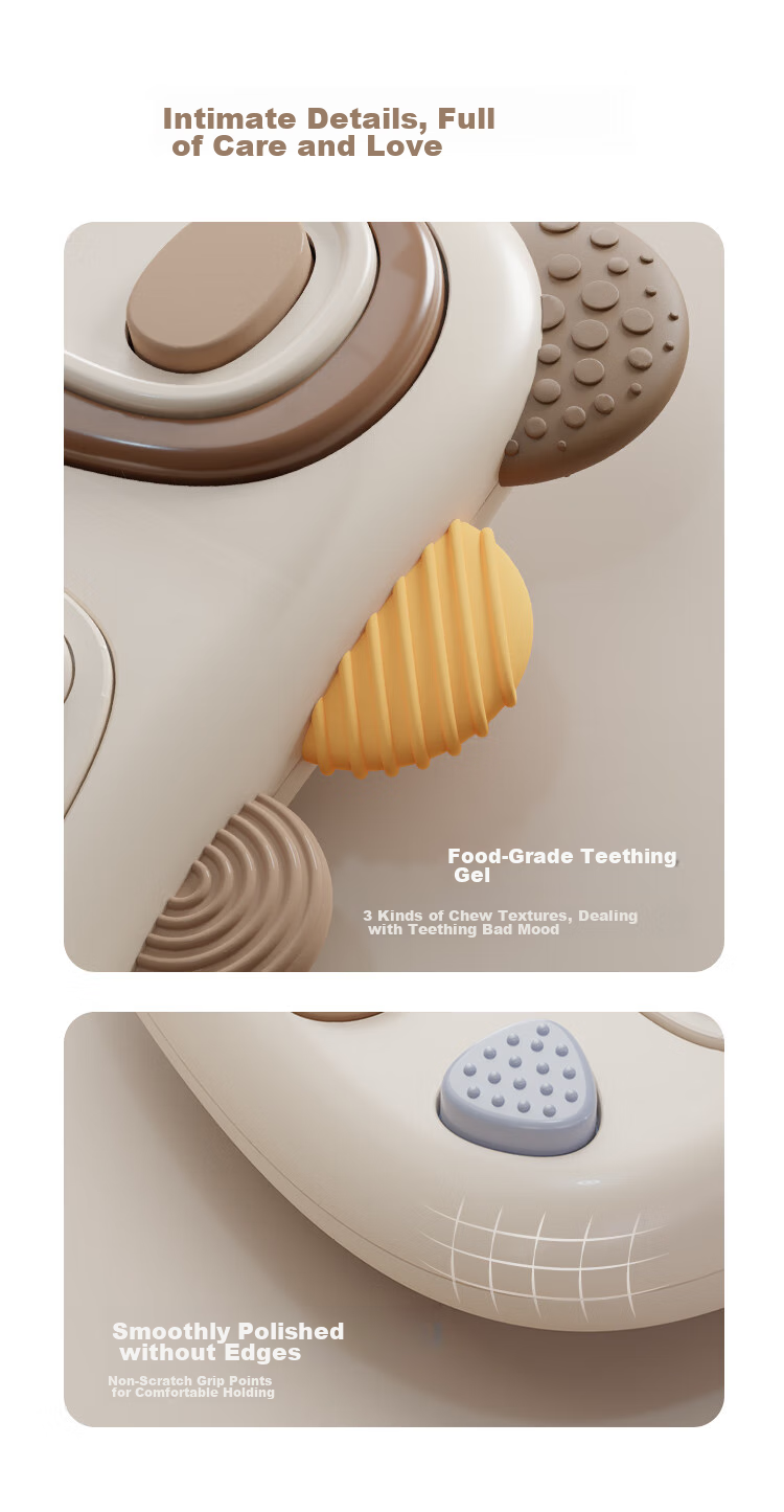 YEEHOO Children's Toy Phone, Fun Baby Telephone, Early Education Toy for Infants, Chinese-English Bilingual, Realistic Story Learning Machine, Gift 7