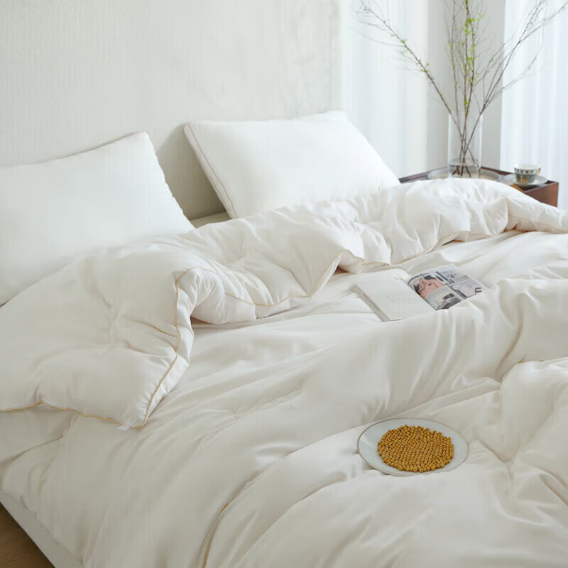 Dohia Home Textile Two-In Comforter, 35% Soy Fiber, Spring Autumn Winter Thickened Quilt, 11 Jin (5.5 Kg), 230*229cm