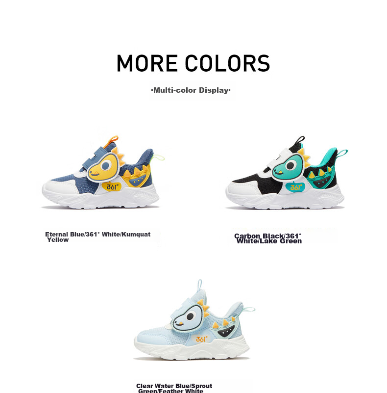361° Children's Shoes, Toddler Walking Shoes for Spring, Boys And Girls Aged 1-3, Cartoon Baby Shoes, Black, Size 26 63