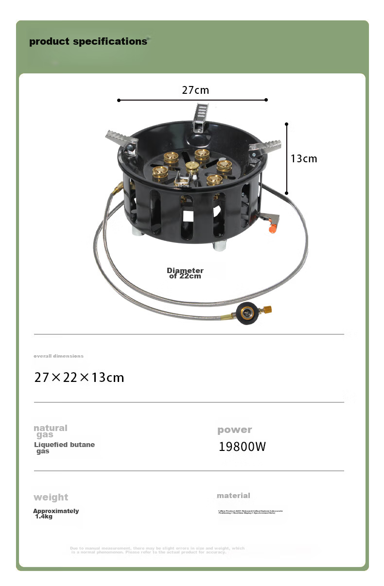 Geshu Gas Cylinder Adapter, Cartridge Stove Connector, High Mountain Gas Cylinder Converter, Outdoor Stove Adapter, Conversion Device 10