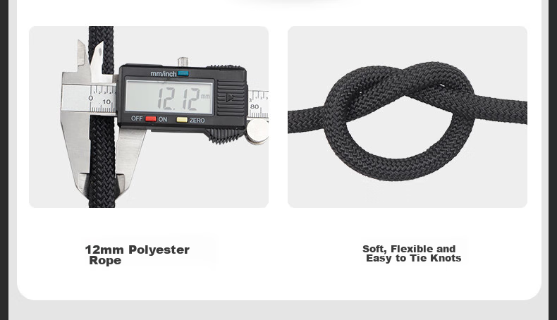 Geermu Safety Belt, National Standard Single Waist-Style Belt, Safety Rope Work Harness, GD3677 Single Small Hook, 1.8 Meters 14