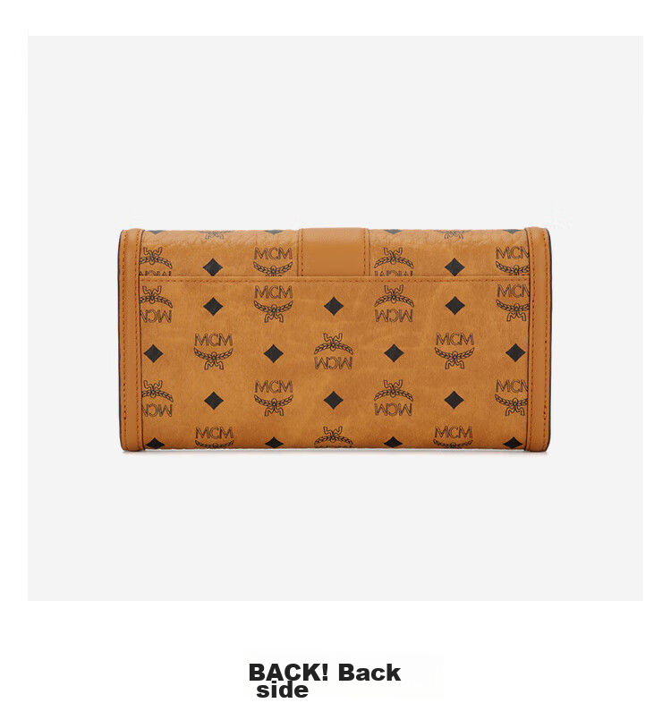 MCM [Brand Original Box] TRACY Large Leather Chain Crossbody Women's Bag, Cognac Color, Gift 5