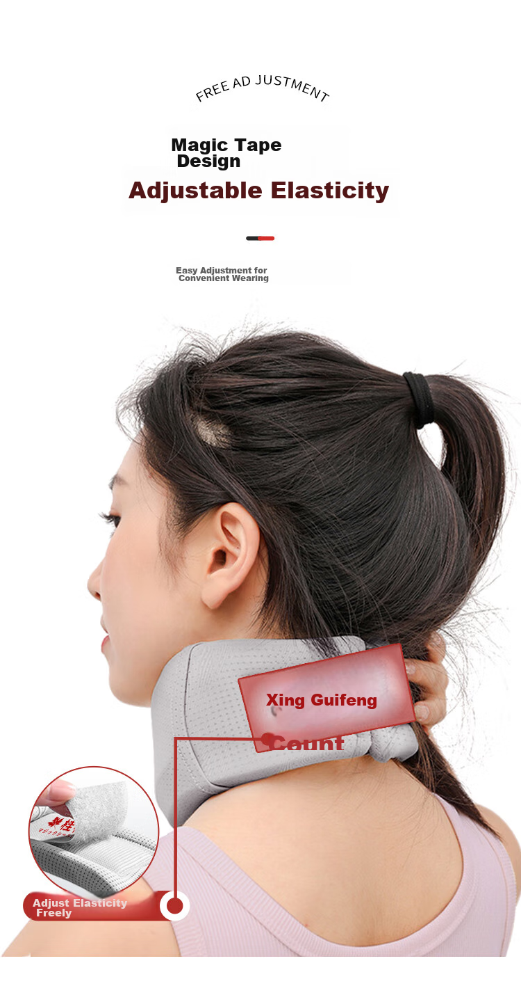Guifeng Office Neck Support, Cervical Pillow, Anti-Forward Head Posture, Neck Protection, Forward Tilt Support, Breathable Cervical Pillow, Size M 7