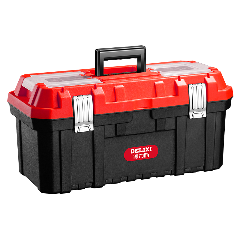 Delixi Flagship Toolbox Storage Box Household Portable Large Hardware Car Industrial Multi-Function Tool Case