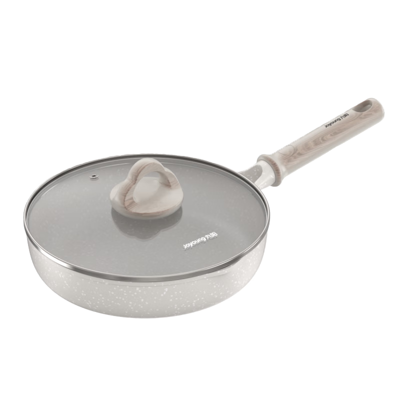 Joyoung Non-Stick Frying Pan Breakfast Griddle Skillet for Steak, Suitable for Home Stoves, 26cm