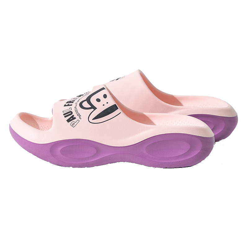 Paul Frank Women's Slippers for Indoor And Outdoor Use, Couples Thick-Soled Soft Bouncy Outdoor Sports Sandals, Pink, Size 40-41 PF683