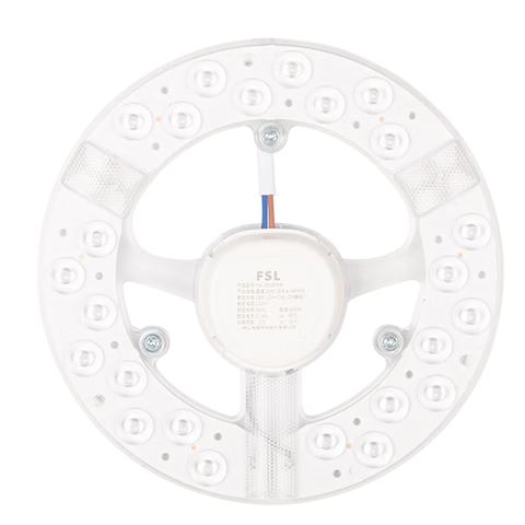 Foshan Lighting (FSL) LED Ceiling Light Panel Core Round Retrofit Light Board Replacement Ring LED Strip Module 18W Cool White Upgraded Version