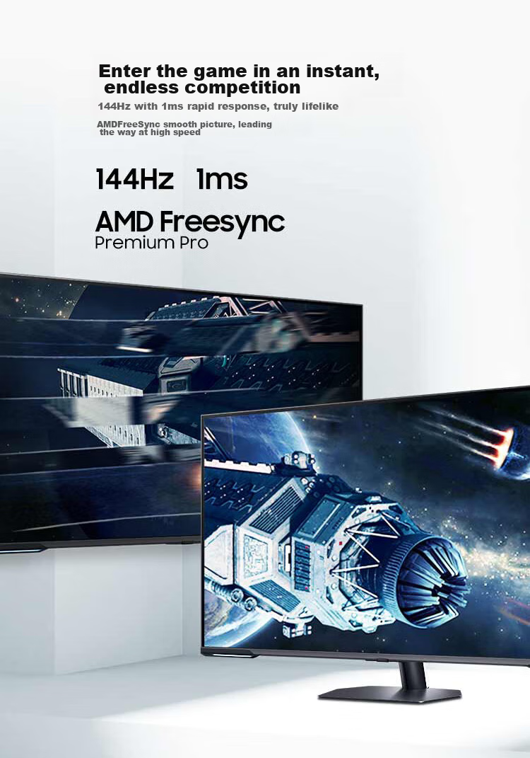 SAMSUNG 40-inch G75F 4K Ultrawide 180Hz HVA 1000R Curved HDR600 Ultra-thin Dragon Knight Gaming Monitor LS40FG756ECXXF 6