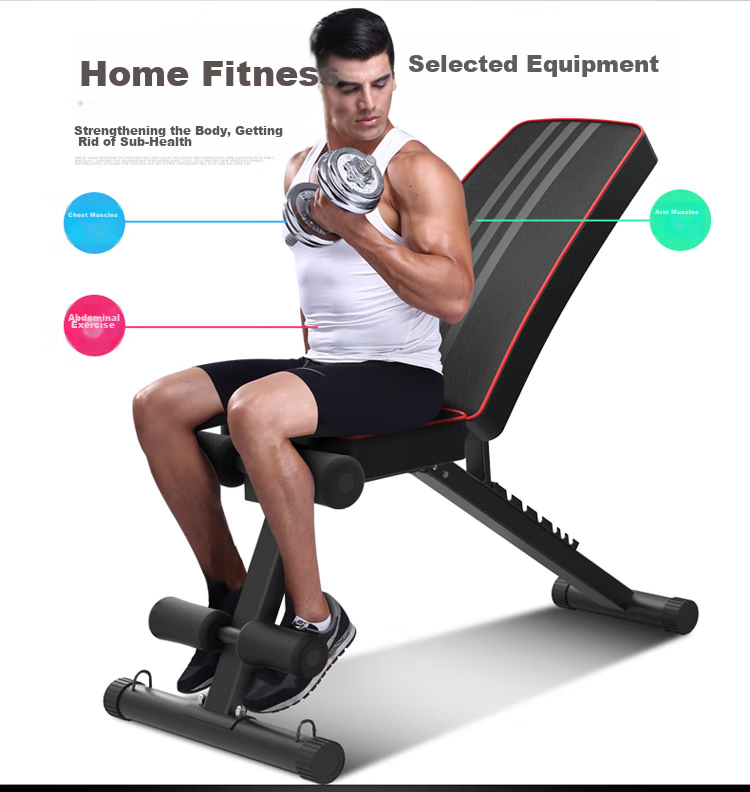 DDS Multifunctional Dumbbell Bench Fitness Equipment Home Gym Chair Bench Press Sit-Up Exercise Equipment DDS1217 3