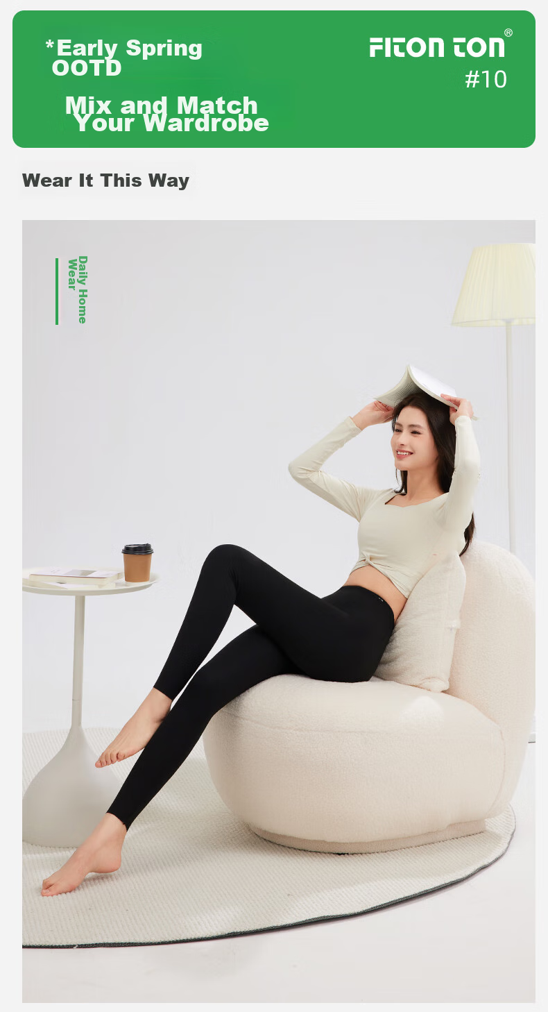 FitonTon Leggings for Women, Autumn And Winter Style, Outer Wear Pants, Tummy Control, Butt-Lifting Shark Pants, Tight-Fitting Yoga Pants, Slightly Compression Shaping 20