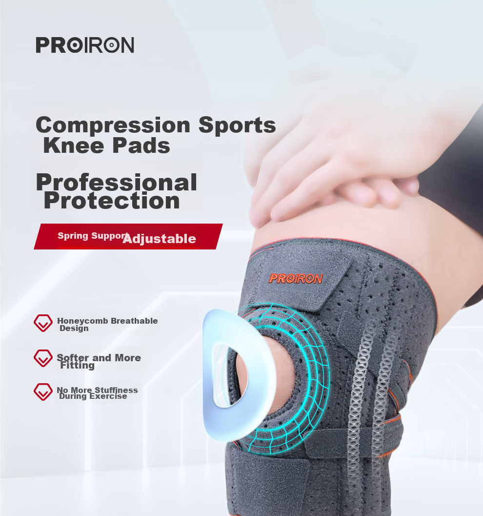 PROIRON Puli'ai Knee Brace for Sports, Men And Women's Running, Basketball, Badminton, Hiking, Specialized Patella Meniscus Support 1