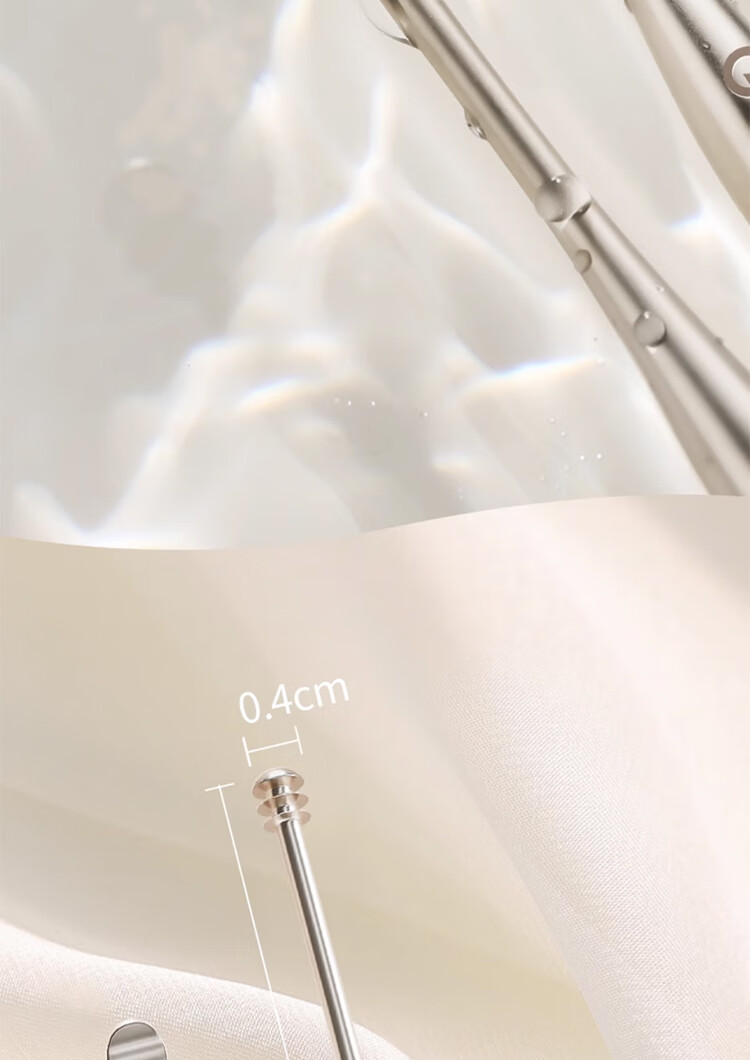 Goood 2-Piece Set, Gentle Double-Ended Ear Pick, High-Quality Smooth Ear Cleaning Tool, Earwax Removal Device 18