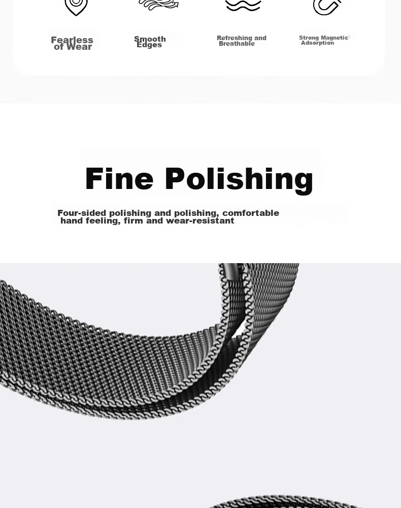 CHENSONG Compatible with Xiaomi Band 8/9/10/11 NFC Version Strap, Metal Milanese Magnetic Wristband for Xiaomi Band 8/9/10/11, Universal Replacement Silver Band for Tenth Generatio 3