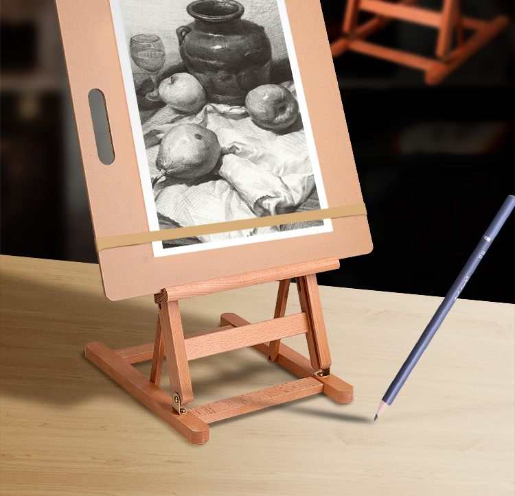 蒙玛特(mont marte)素描画板45*45cm 美术户外写生儿童画架板手提速写